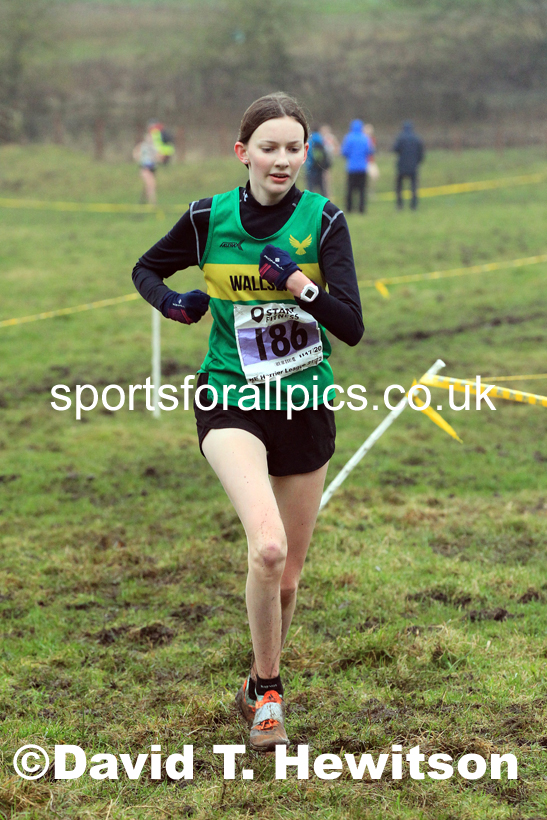Womens under-17s and under-20s 2022 North Eastern Harrier League, Thornley Farm, Peterlee, County Durham. Photo: David T. Hewitson/Sports for All Pics